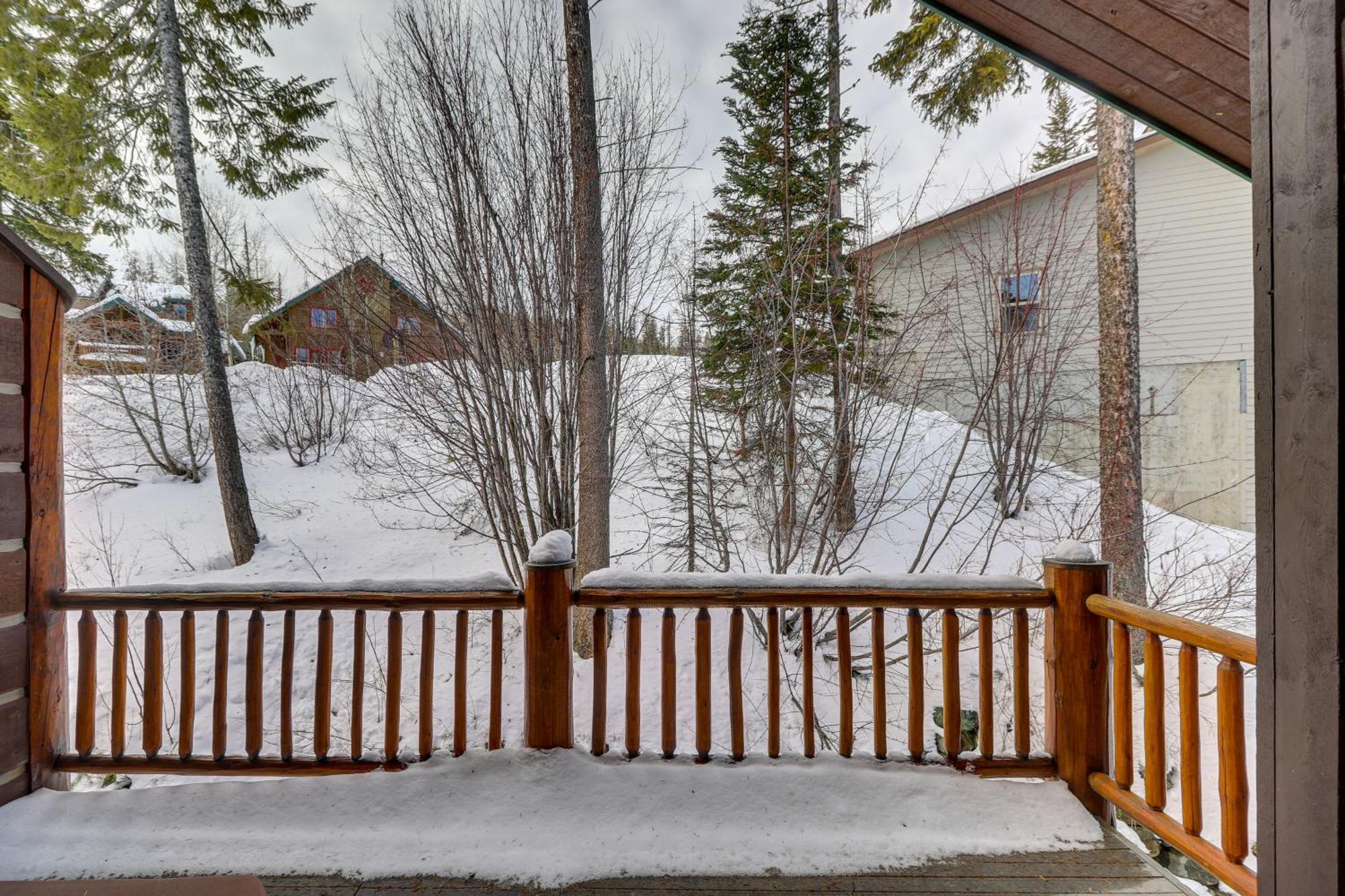 Spacious Whitefish Home With Sauna And Ski Resort View Exterior foto